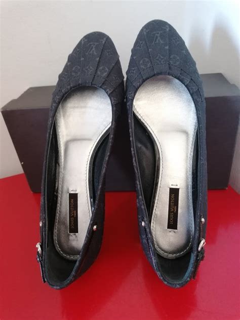 Scarpette Louis vuitton in Con paillette Nero taglia 38 EU